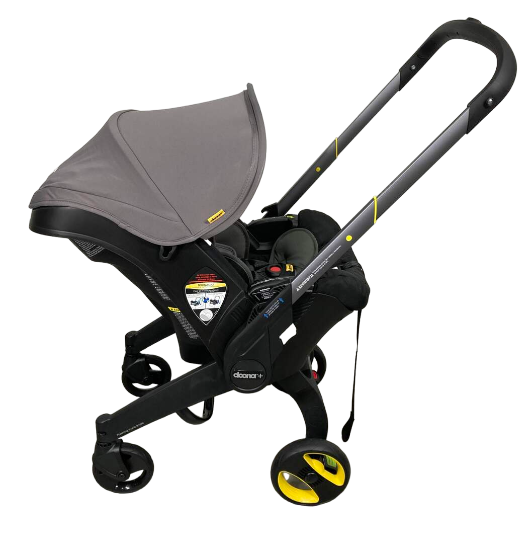  Doona Infant Car Seat & Stroller Combo, 2023, Grey Hound