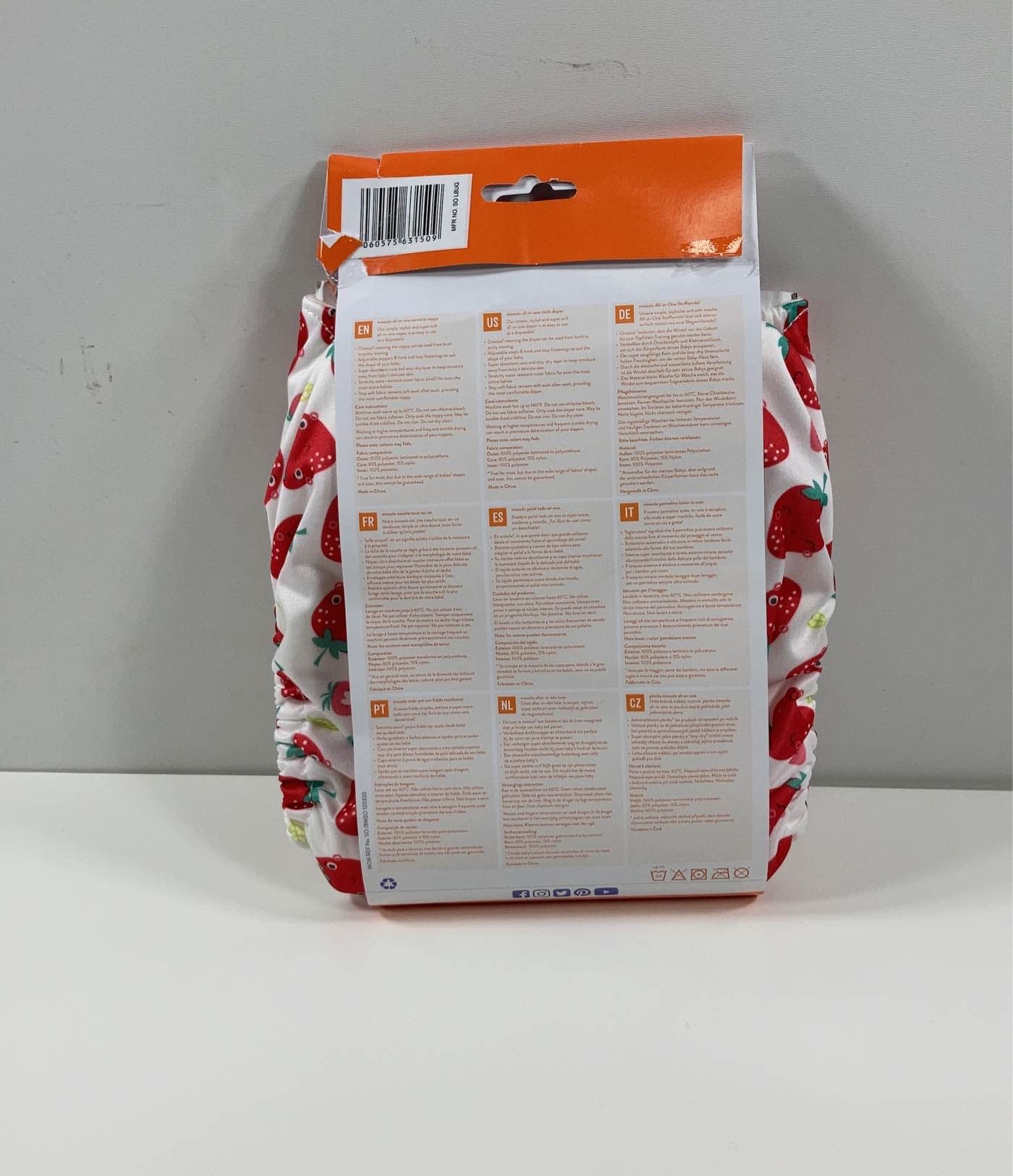  Bambino Mio MioSolo Nappy, Strawberries