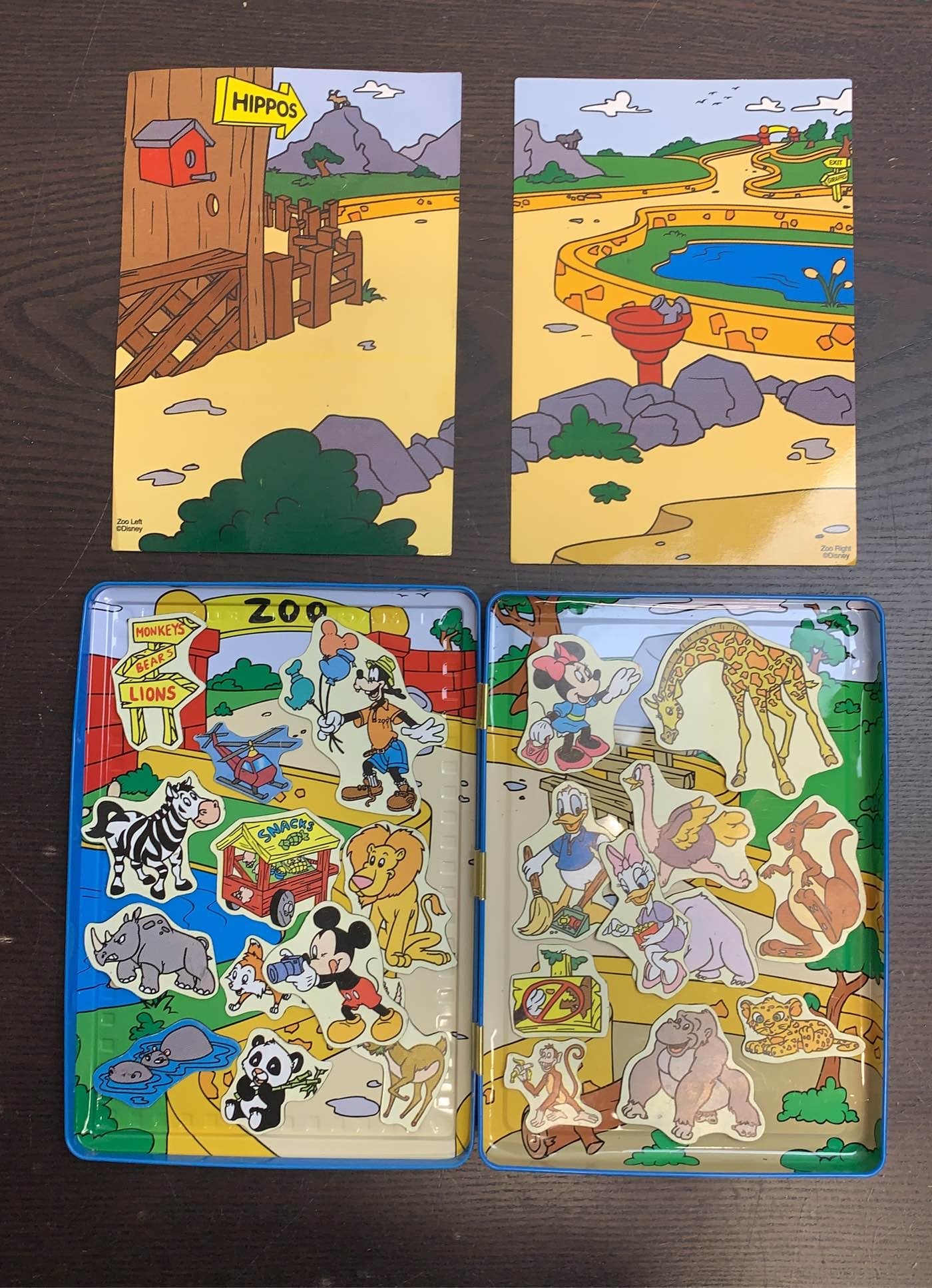  Disney Mickey Mouse Magnetic Zoo