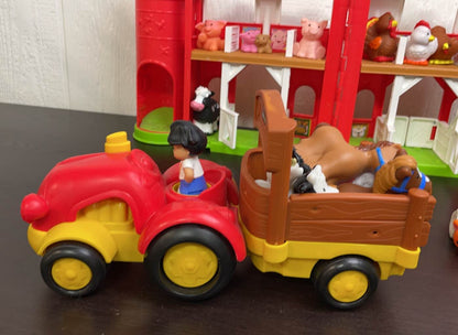  Fisher Price Little People Animal Friends Farm And Tractor