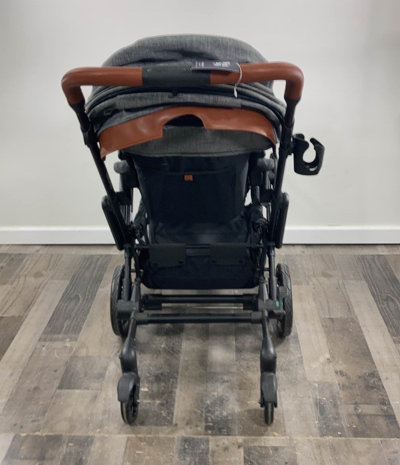  Contours Curve Double Stroller, 2020, Graphite Gray