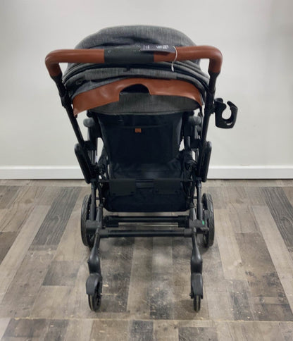  Contours Curve Double Stroller, 2020, Graphite Gray