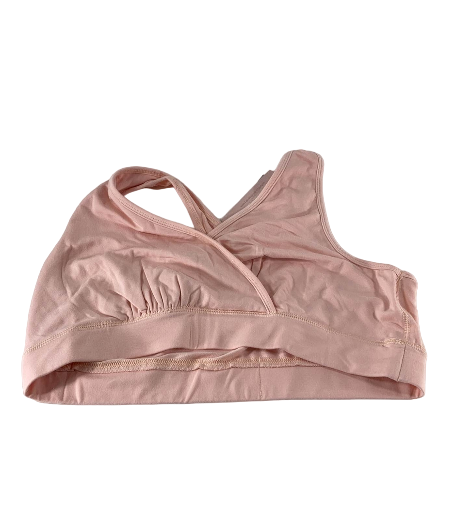  Kindred Bravely French Terry Racerback Nursing And Sleep Bra, XX-Large