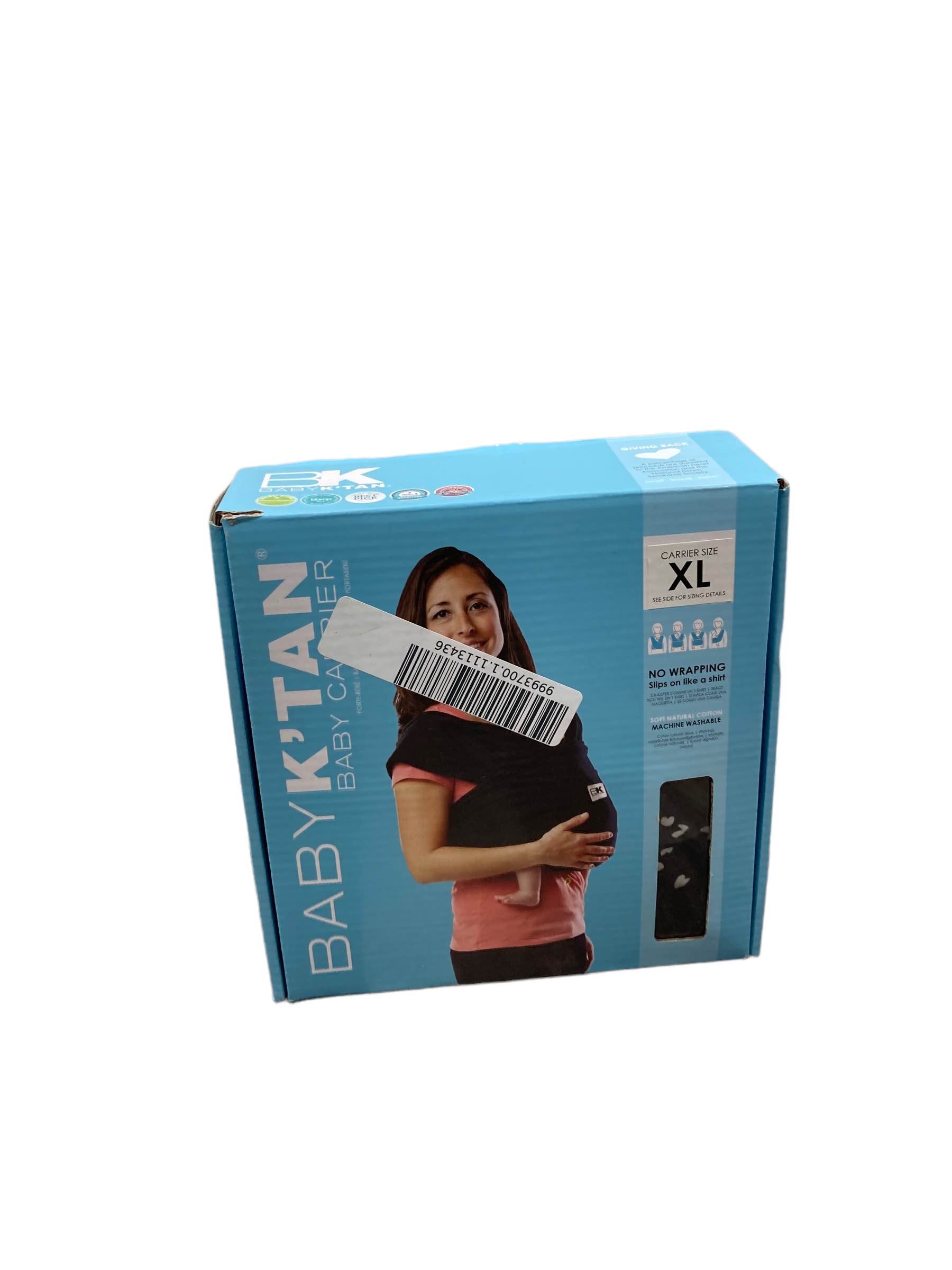  Baby K'tan Baby Carrier, X-Large, Sweetheart Black, Original