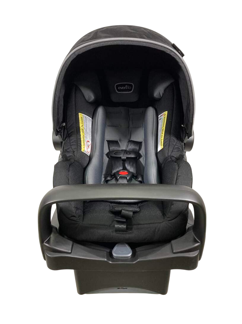  Evenflo Pivot Xpand Modular Travel System Stroller, 2022, Ayrshire Black