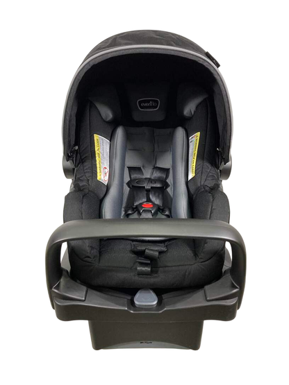 Evenflo Pivot Xpand Modular Travel System Stroller, 2022, Ayrshire Black