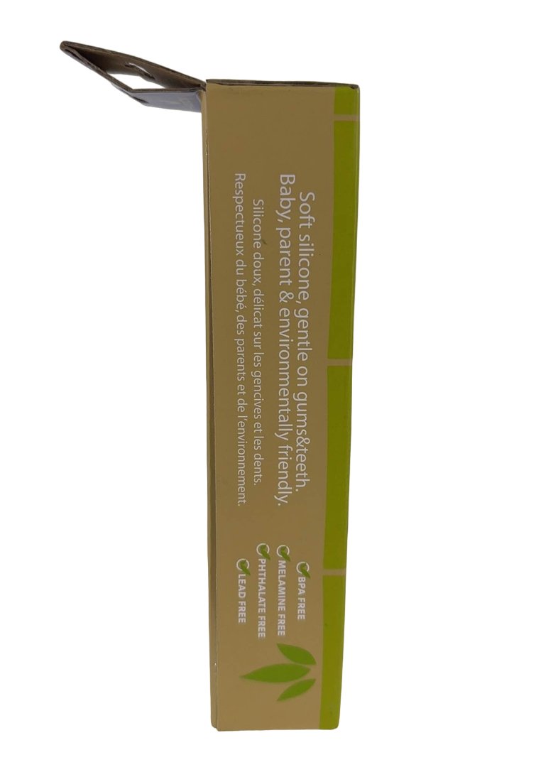  Avanchy Bamboo Baby Spoons 2-Pack, Pink