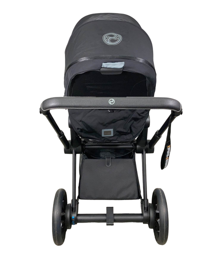 Cybex E-PRIAM Electric Stroller, Matte Black, Deep Black, 2021