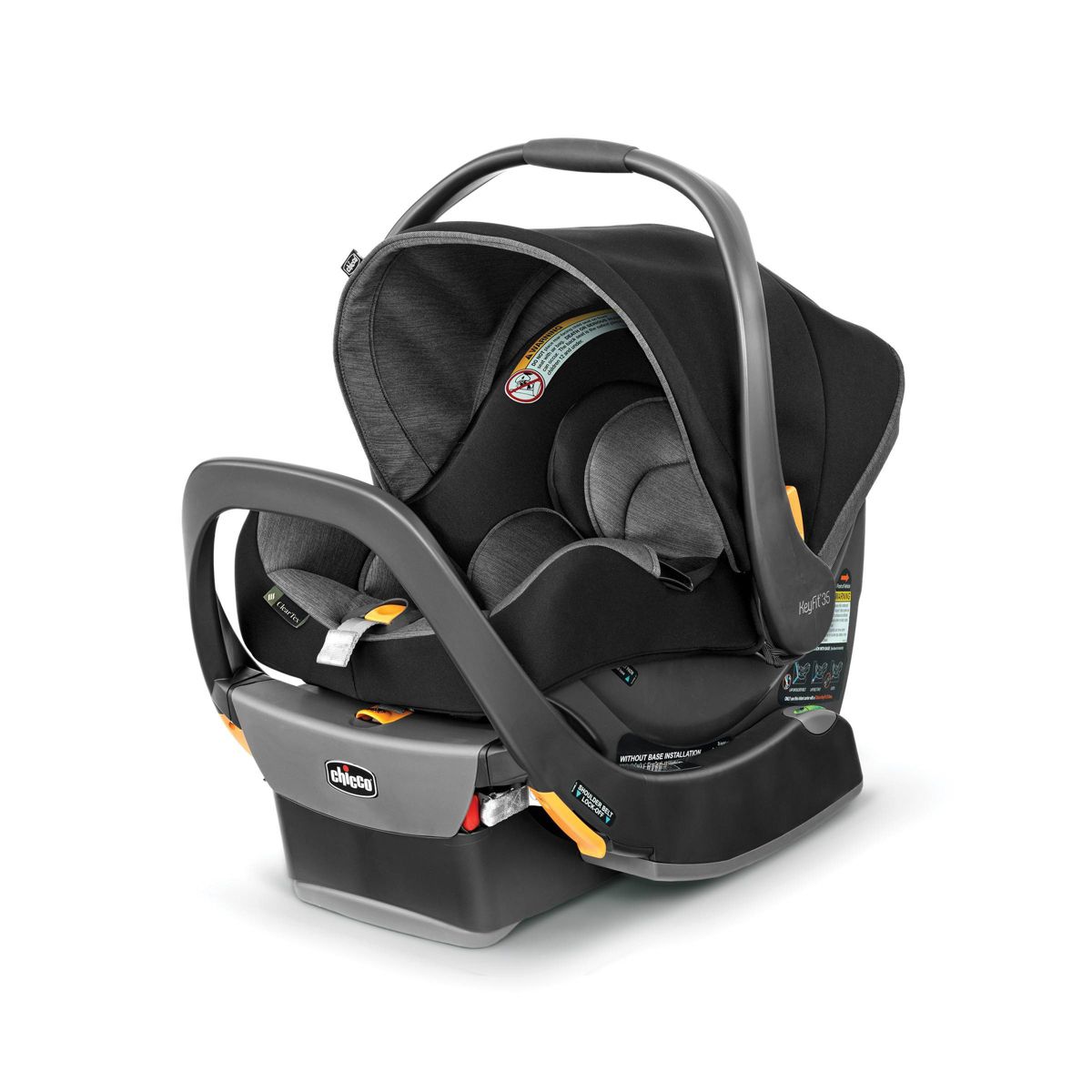  Chicco Keyfit 35 ClearTex Infant Car Seat, Shadow, 2023
