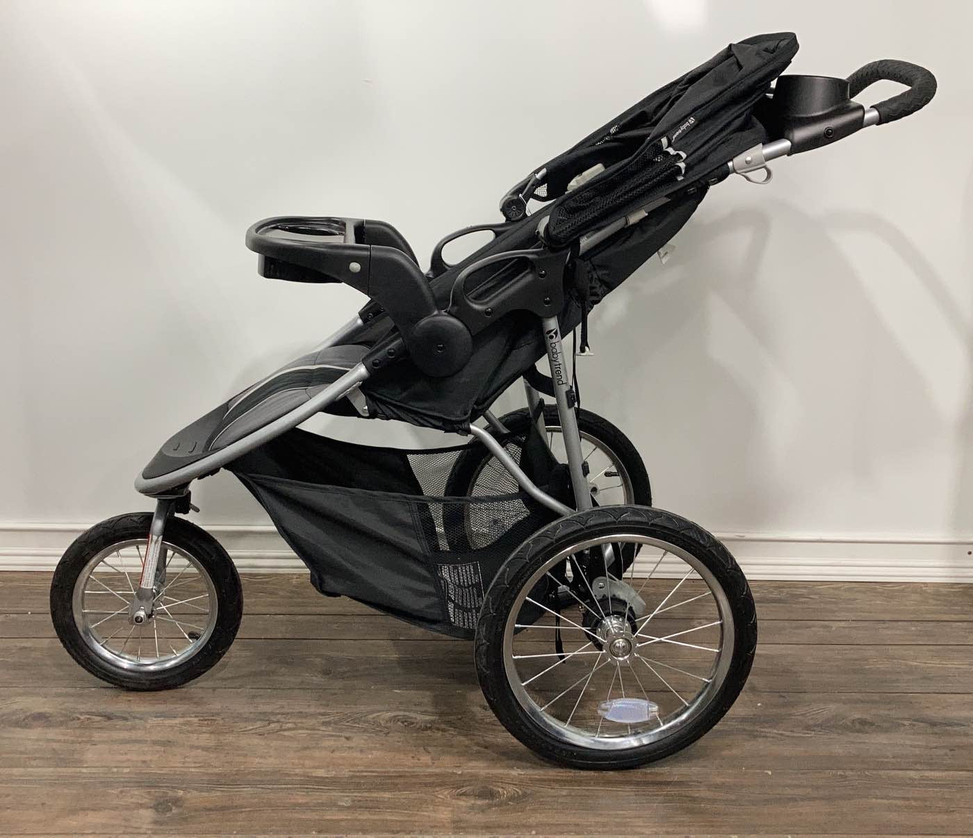  Baby Trend Pathway Jogging Stroller, 2019, Optic Grey