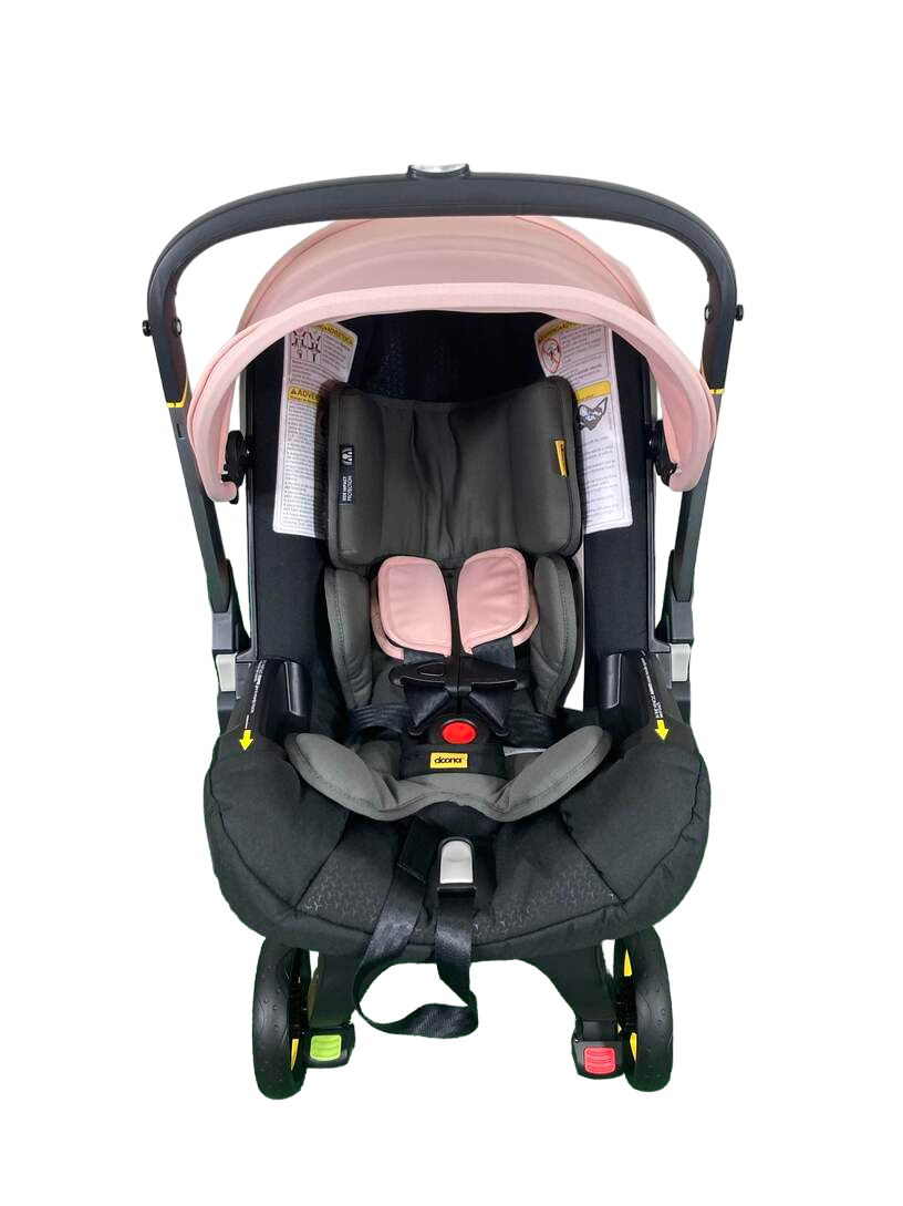  Doona Infant Car Seat & Stroller Combo, 2023, Blush Pink