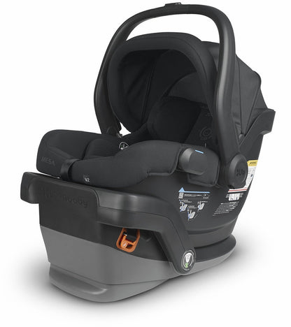 UPPAbaby MESA V2 Infant Car Seat, Jake (Black), 2023