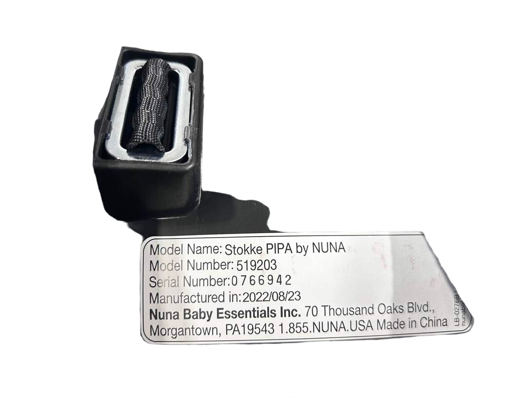  Stokke PIPA By Nuna Infant Car Seat, 2022, Black