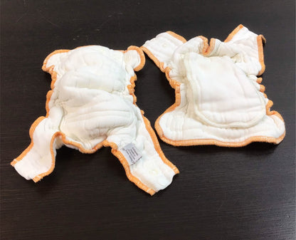  BUNDLE Cloth-eez Workhouse Fitted Diapers, Organic And Regular, Newborn