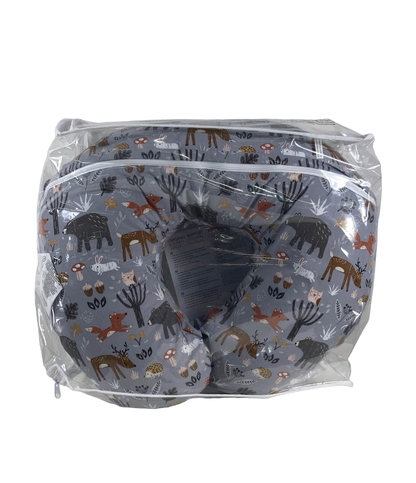  Boppy Nursing And Infant Support Pillow, Gray Forest Animals