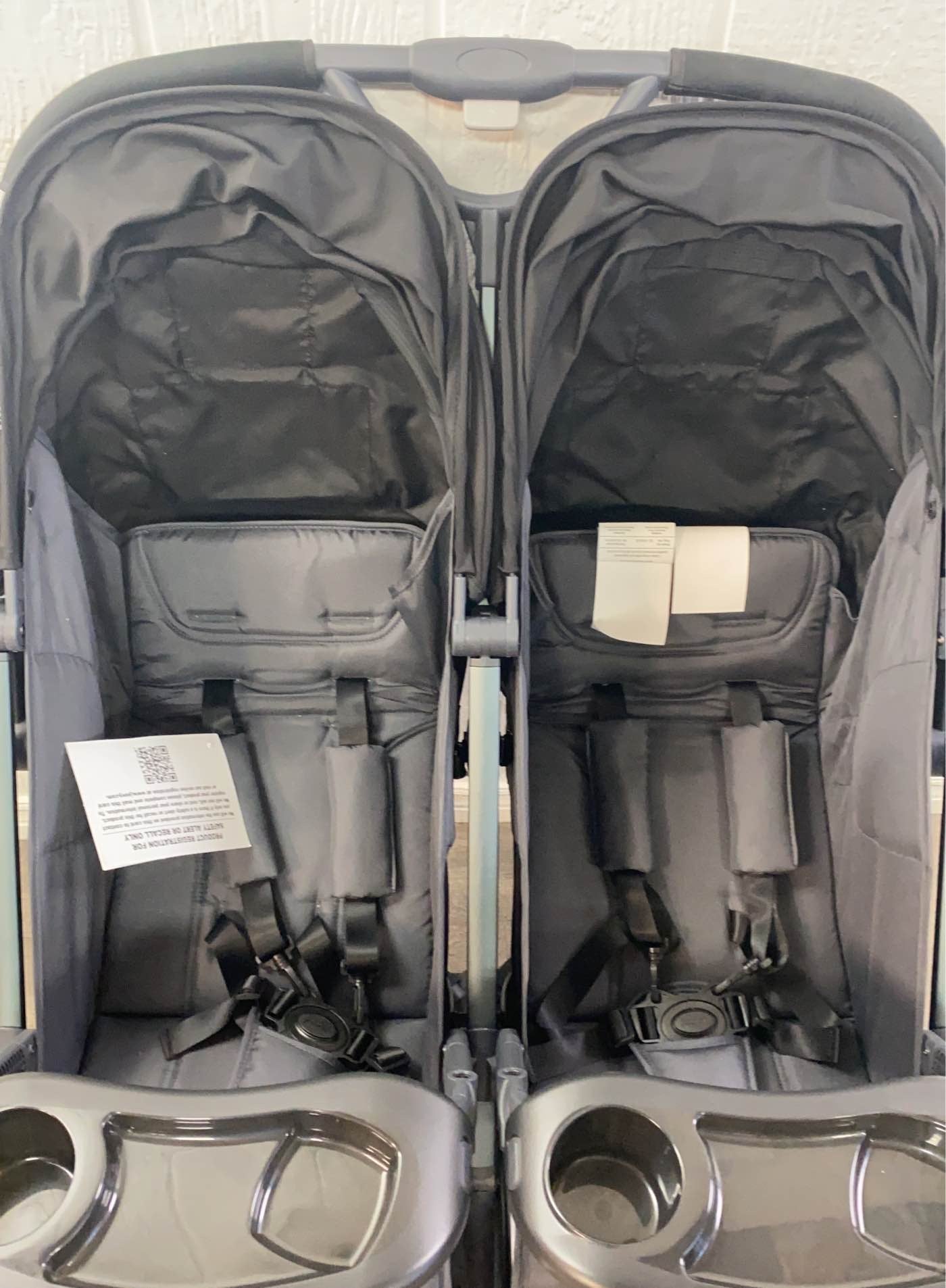  Joovy Kooper X2 Double Stroller, Forged Iron, 2021