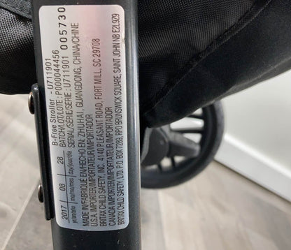  Britax B-Free Stroller, 2017