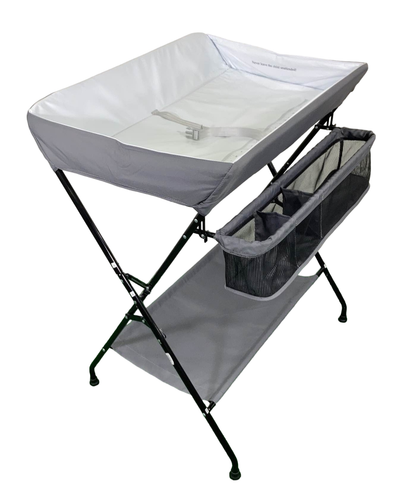  Safeplus Folding Diaper Changing Table, Gray
