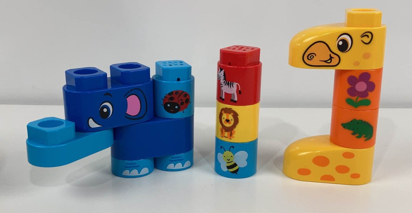  Leap Frog Leap Builders Blocks, Safari Animals
