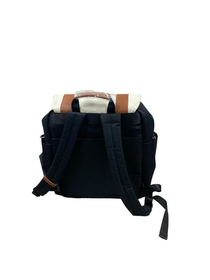 JJ Cole Bloomfield Modular Knapsack Diaper Bag, Ivory And Onyx