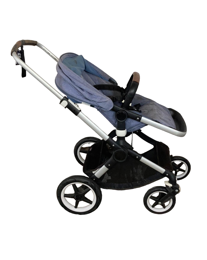  Bugaboo Fox 3 Stroller, 2017, Aluminum, Stormy Blue