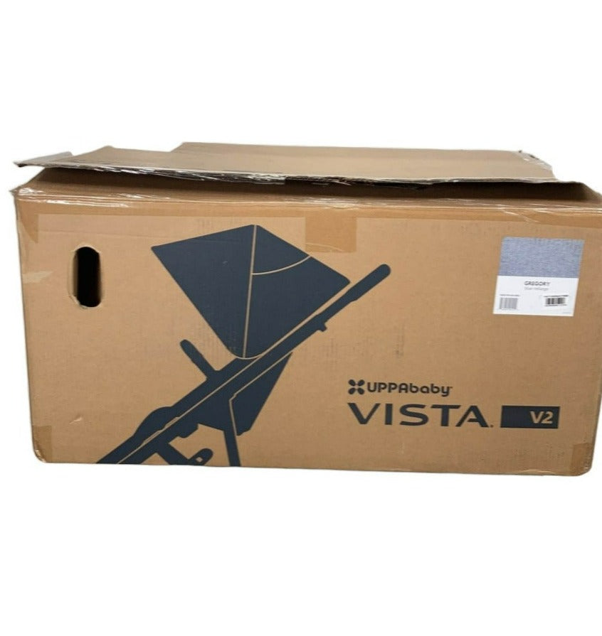  UPPAbaby VISTA V2 Stroller, Gregory (Blue Melange), 2021