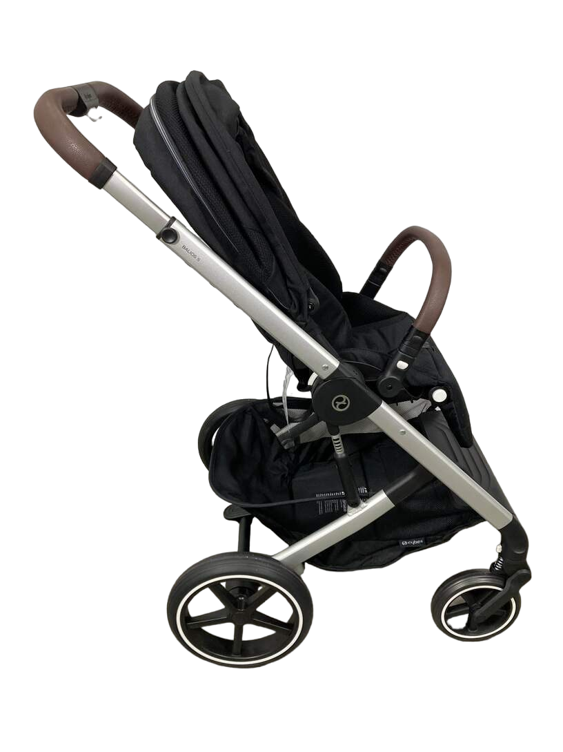  Cybex Balios S Lux Stroller, 2022, Moon Black
