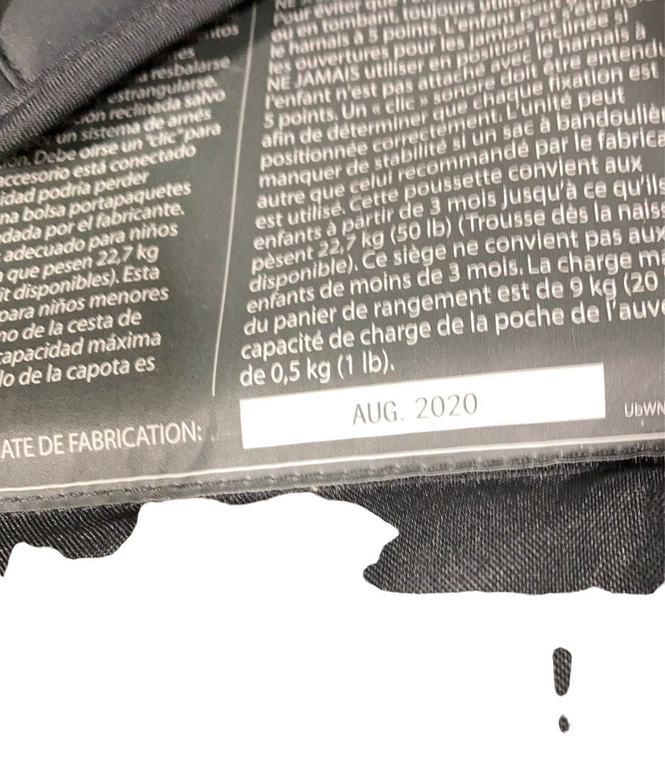  UPPAbaby MINU Stroller, 2020, Jake (Black)