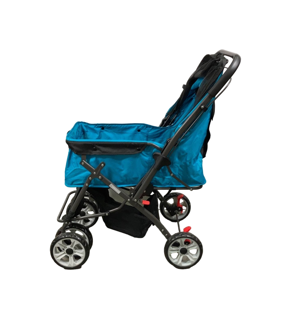  Wonderfold Pet Stroller, Aqua Blue