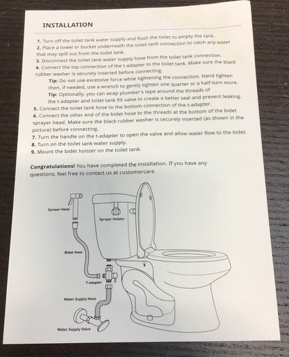  Bumworks Handheld Bidet Cloth Diaper Sprayer