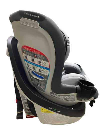  Evenflo Gold Revolve 360 Slim 2-in-1 Rotational Car Seat With SensorSafe, Pearl Gray, 2023