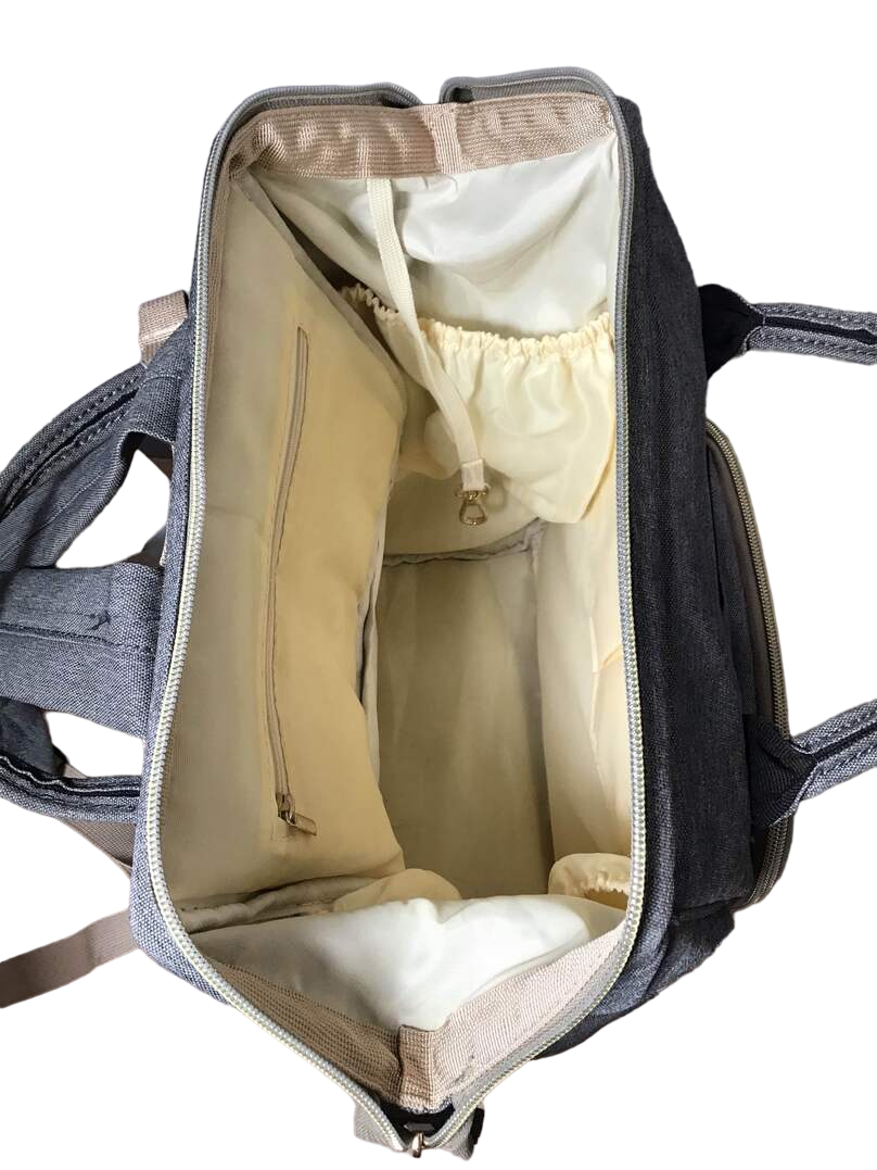  Lifecolor Diaper Backpack, Gray
