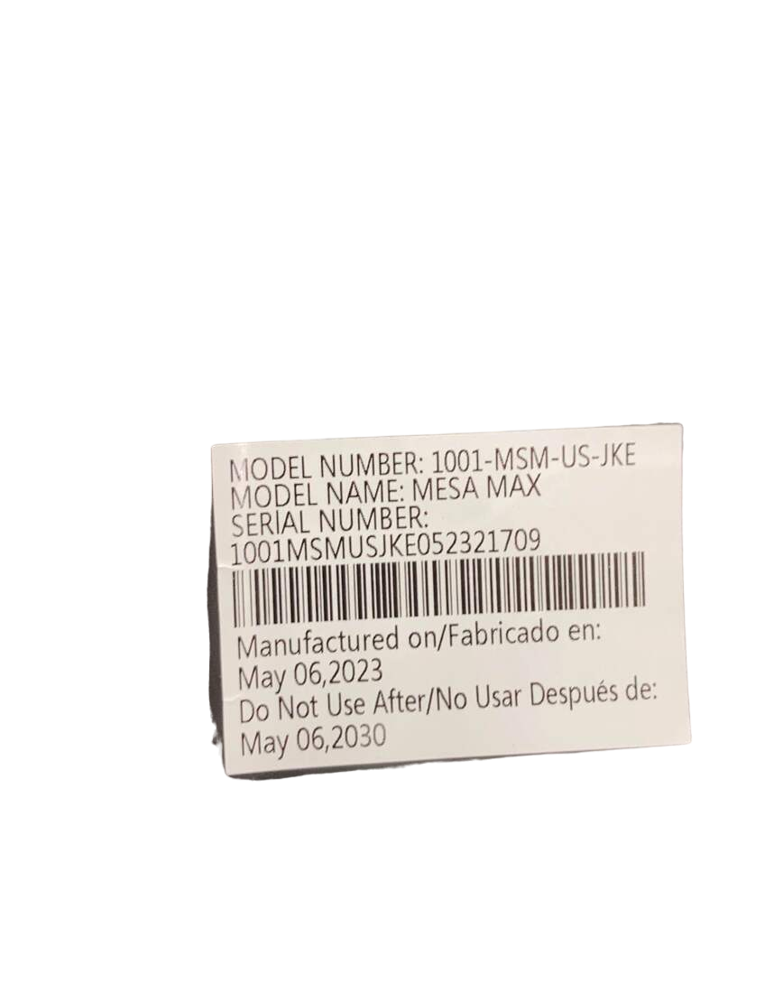  UPPAbaby MESA MAX Infant Car Seat And Base, Jake Charcoal, 2023