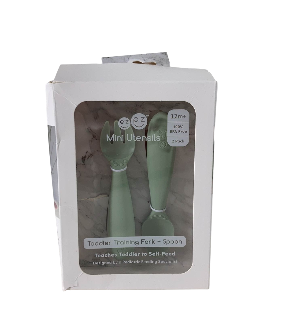  Ezpz Mini Utensils, Sage