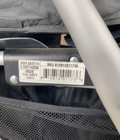  Bumbleride Indie Stroller, Fog Grey, 2014