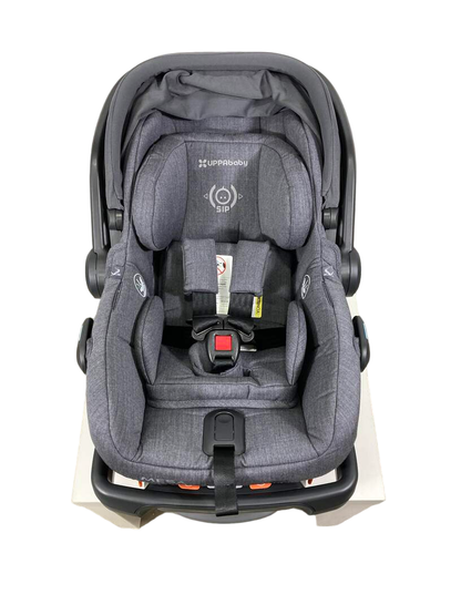  UPPAbaby MESA V2 Infant Car Seat, 2023, Greyson (Charcoal Melange Merino Wool)