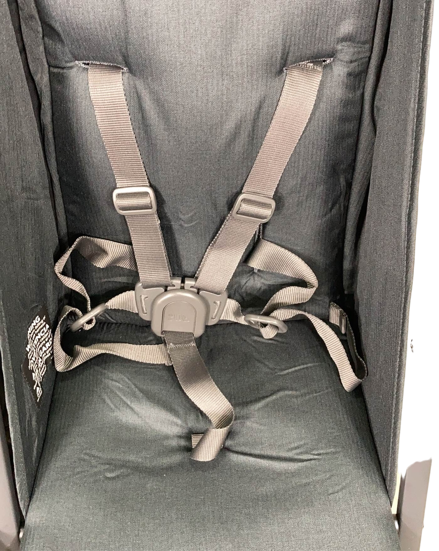  UPPAbaby G-Link V2 Double Stroller, 2022, Greyson (Charcoal Melange)