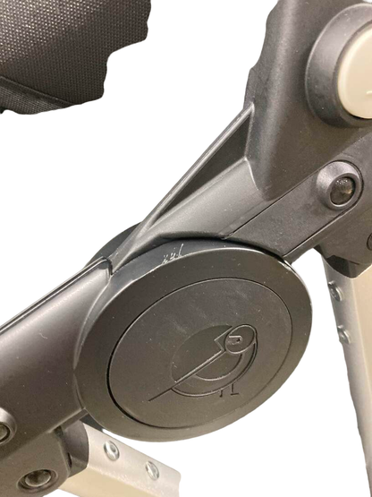  Mockingbird Single To Double Stroller, 2023, Silver With Penny Leather, Windowpane, Black