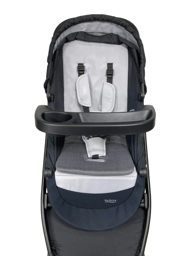  Britax Willow Brook S+ Travel System, 2023, Glacier Onyx
