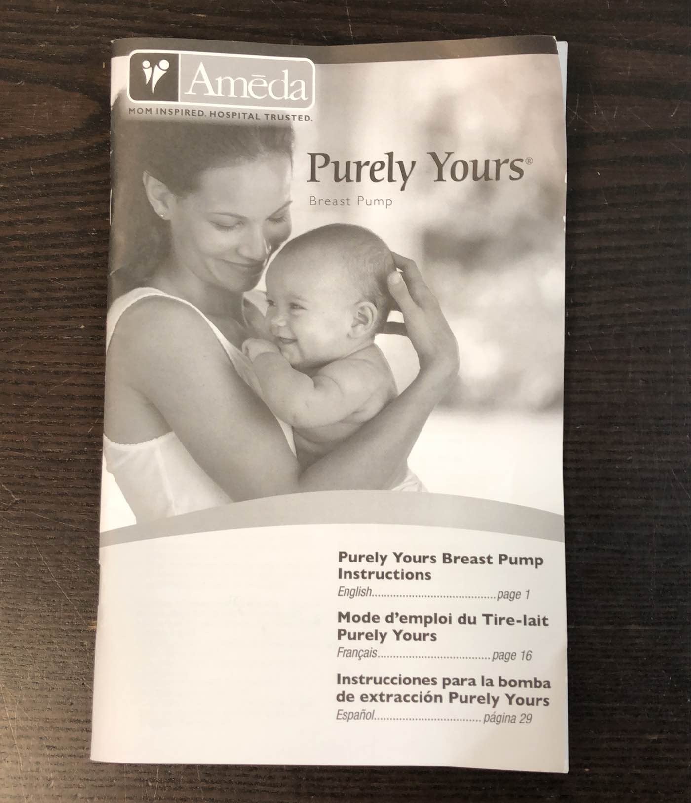  Ameda Purely Yours Breast Pump With Tote