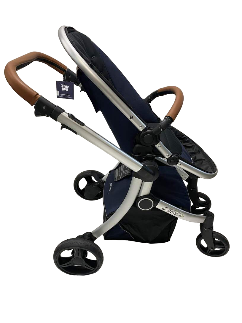  Guzzie+Guss Connect Stroller, 2016, Marina, (Canopy Not Included)