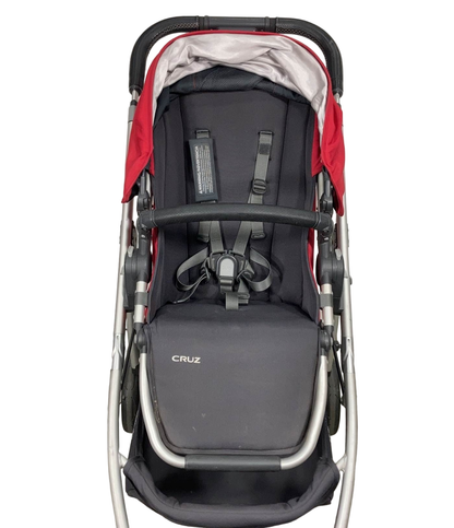  UPPAbaby CRUZ Stroller, 2017, Denny (Red)