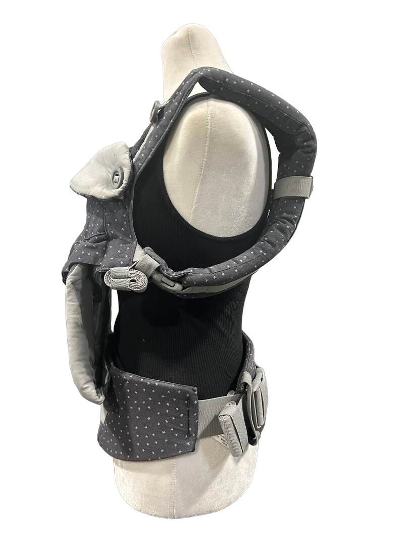  Ergobaby 360 All Positions Cotton Baby Carrier, Starry Sky, With Easy Snug Insert