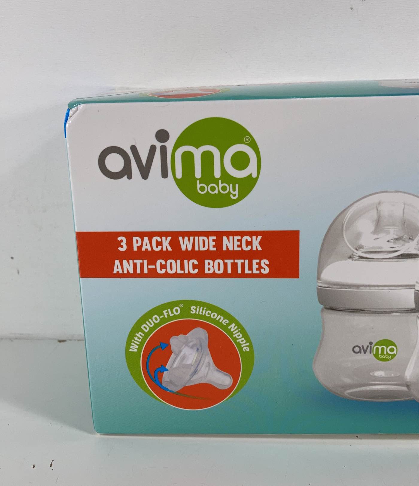  Avima Baby Baby Bottles Wide Neck Set Of 3