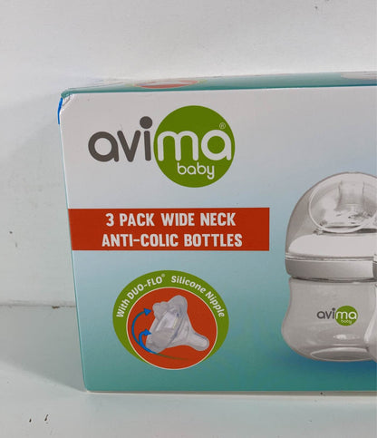  Avima Baby Baby Bottles Wide Neck Set Of 3