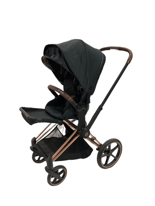  Cybex PRIAM Stroller, 2018, Rosegold, Deep Black