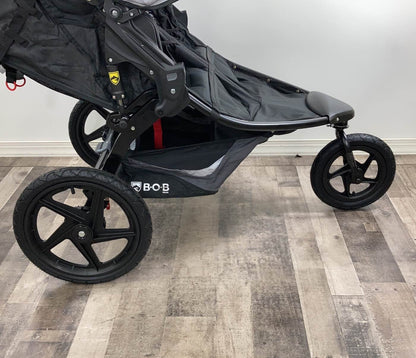  BOB Revolution Flex 3.0 Duallie Stroller, Graphite Black, 2021