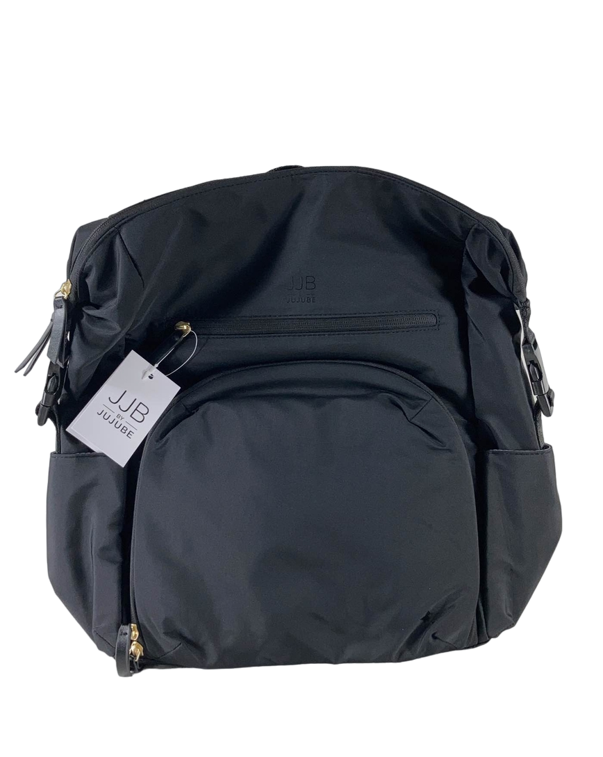  JuJuBe The Modern Diaper Backpack, Black
