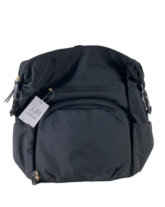 JuJuBe The Modern Diaper Backpack, Black