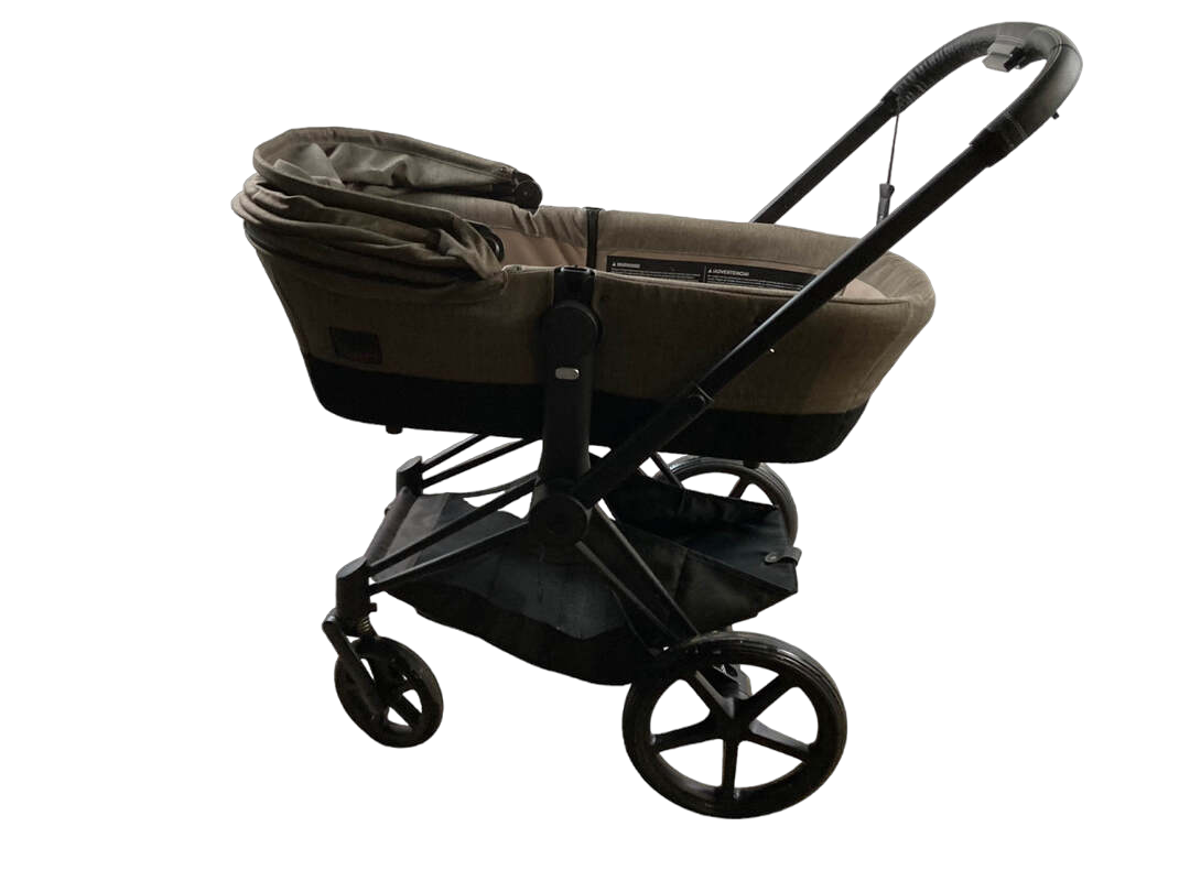  Cybex Priam 3 Frame With Carry Cot, Black